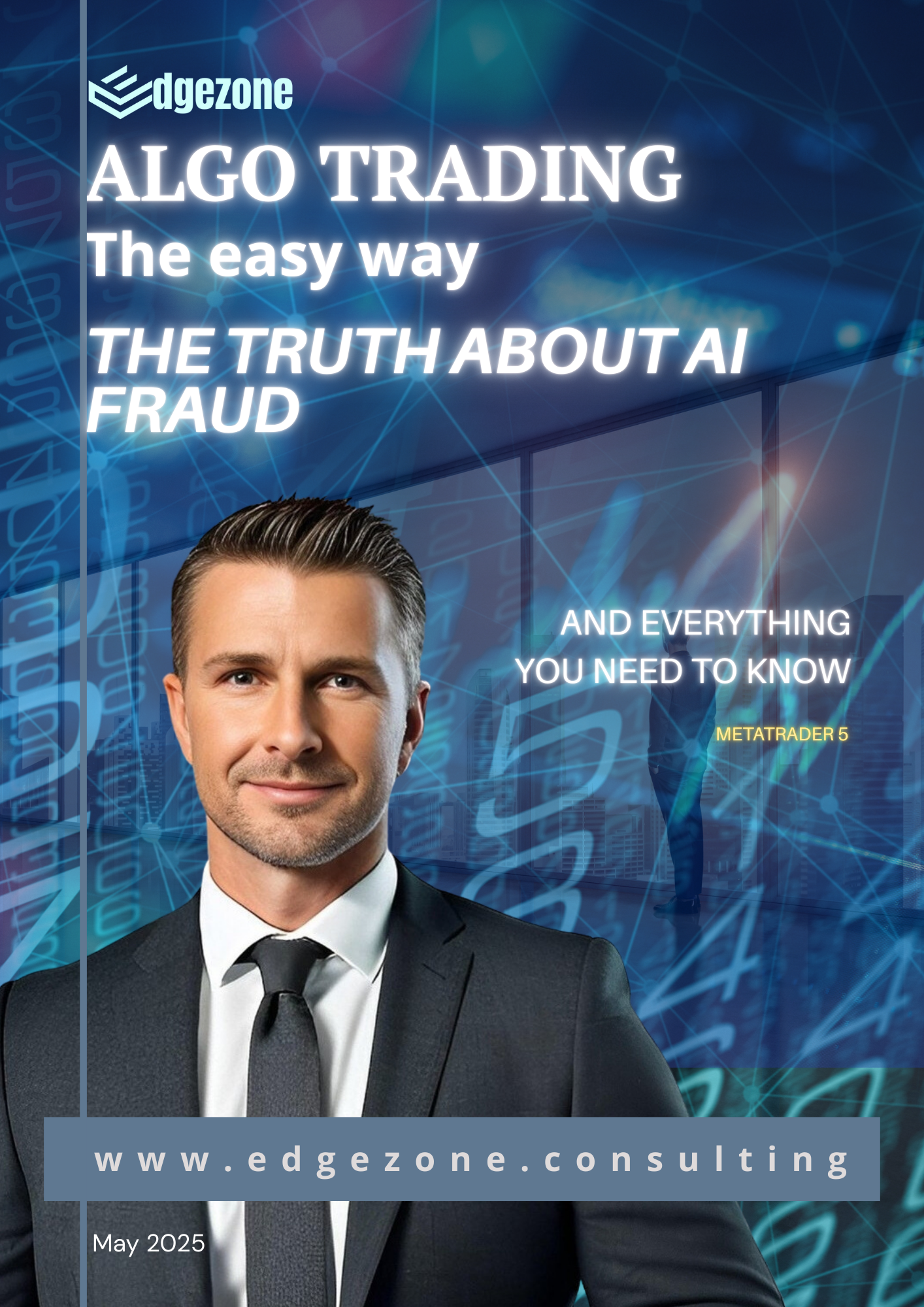eBook Cover: Algo Trading the easy way – Die Wahrheit über den KI Betrug